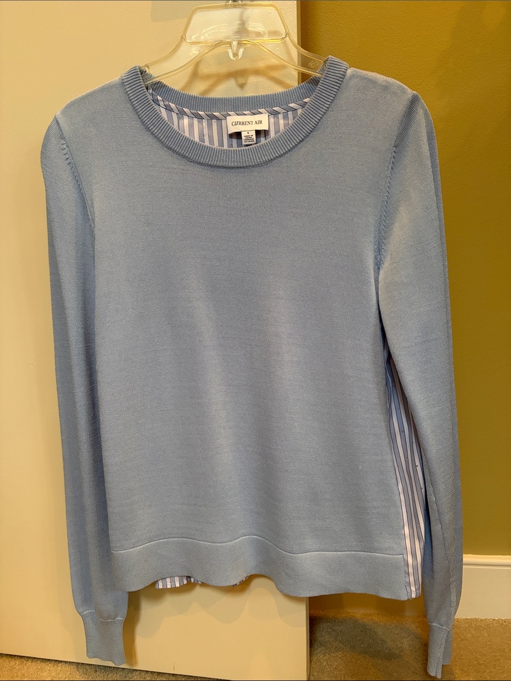 Current Air Light Blue Crewneck Sweater